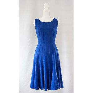Ellen Tracy Blue Swing Dress
